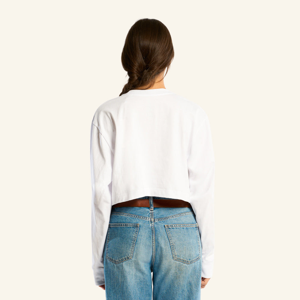 Crop Top Billie - Blanc