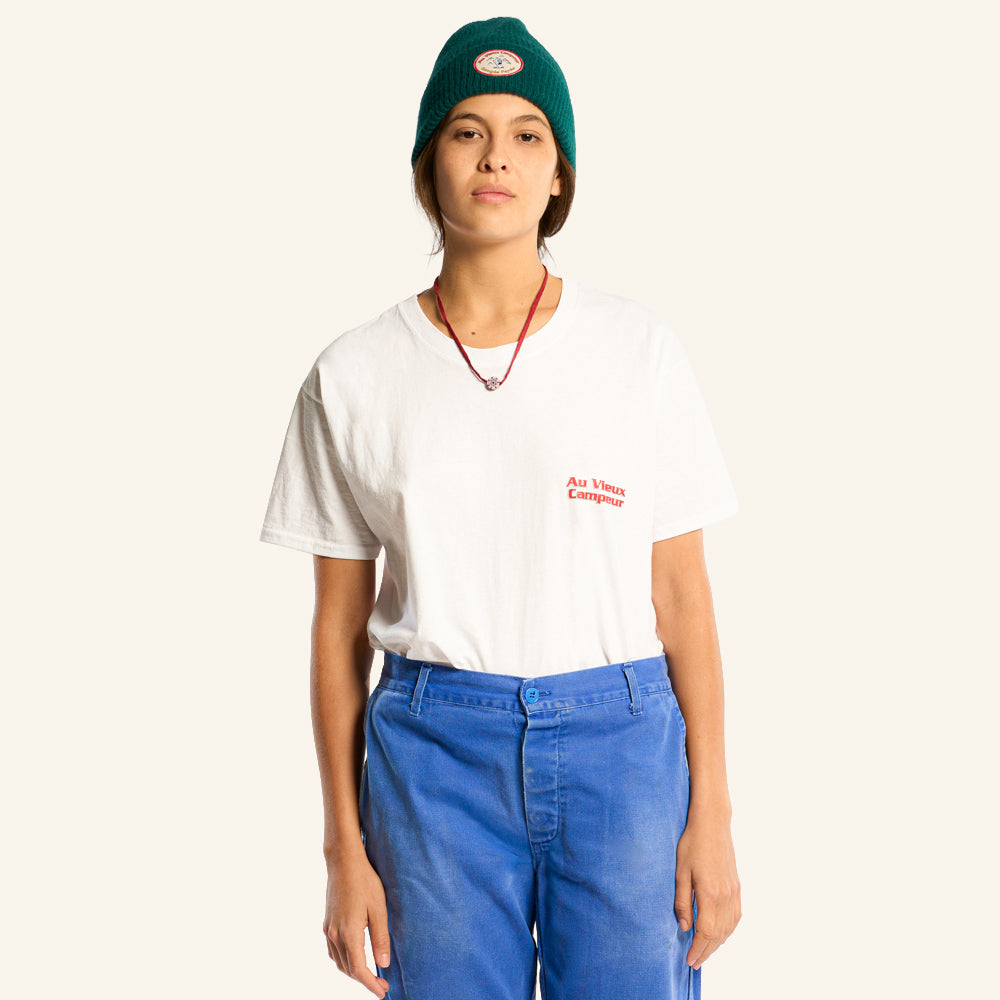 The Old Hiker Short Sleeve T-shirt - White