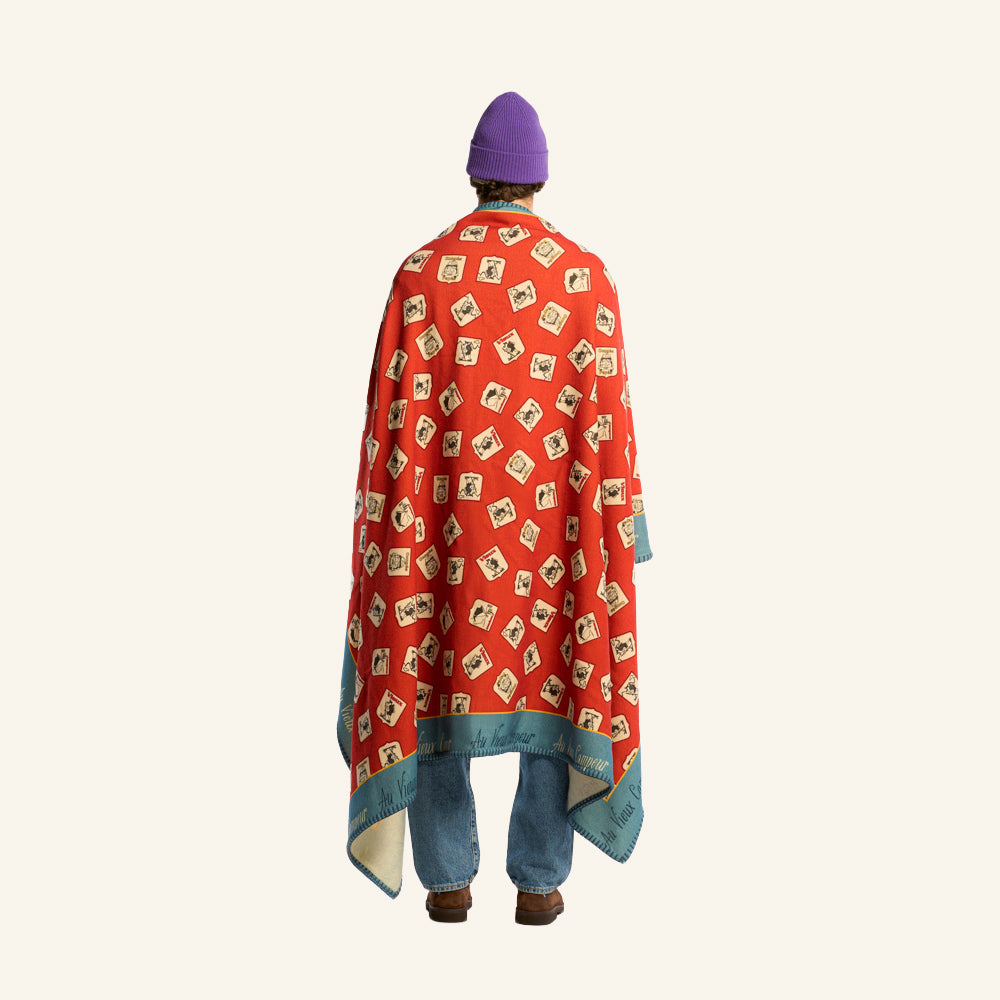 Plaid en Laine - Blason
