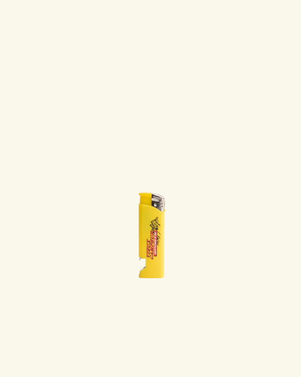 Briquet décapsuleur - Jaune