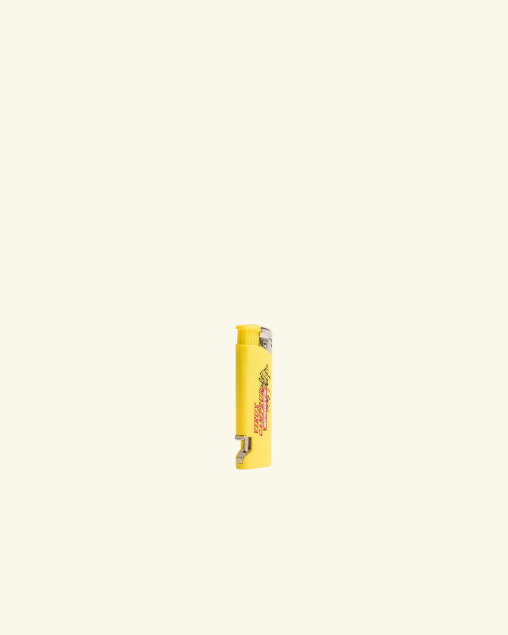 Briquet décapsuleur - Jaune