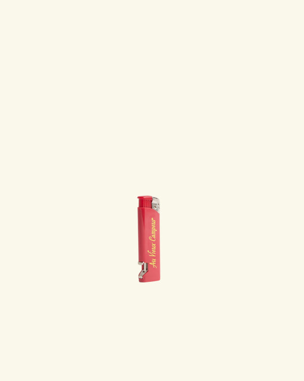Briquet décapsuleur - Rouge