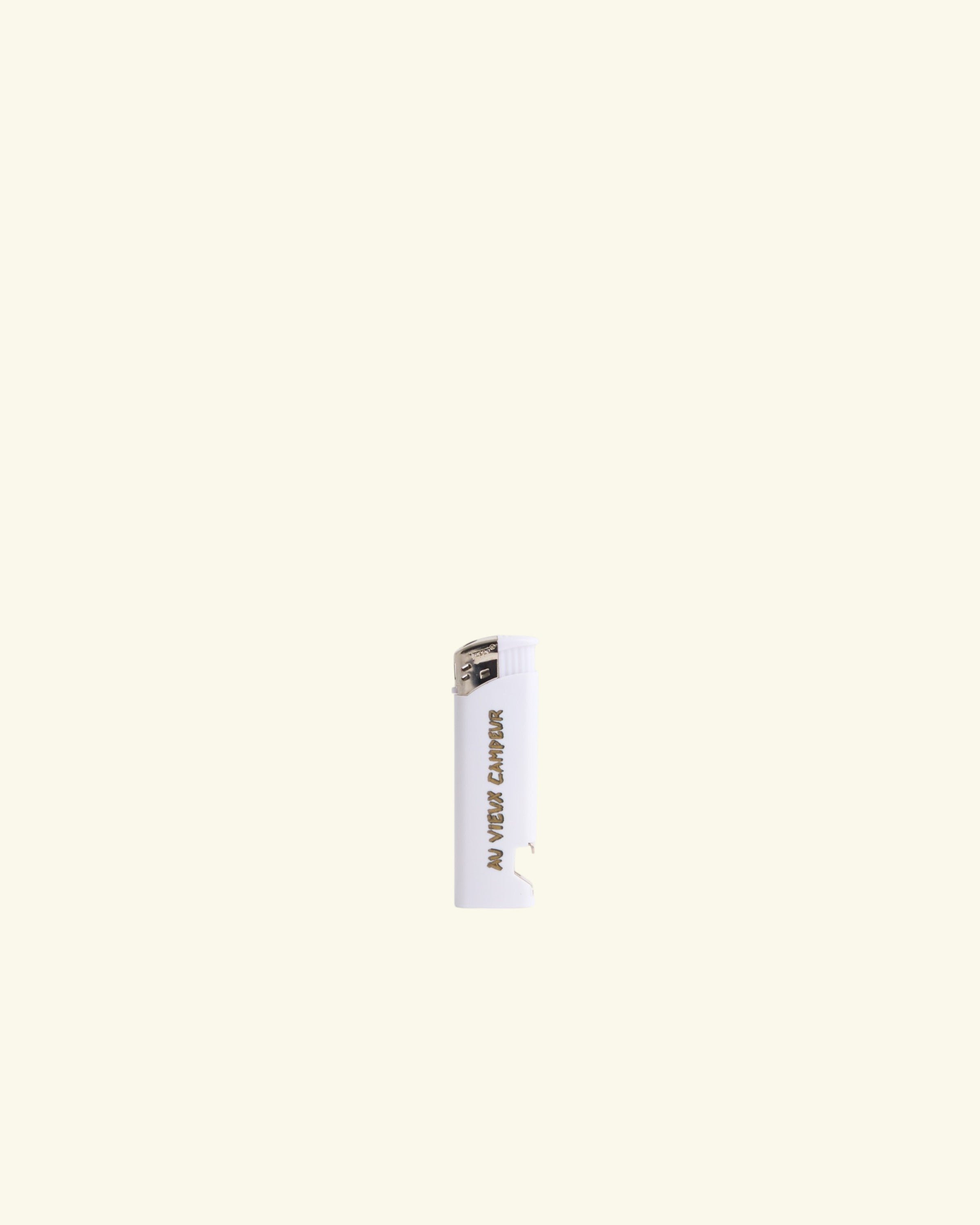 Briquet décapsuleur - Blanc