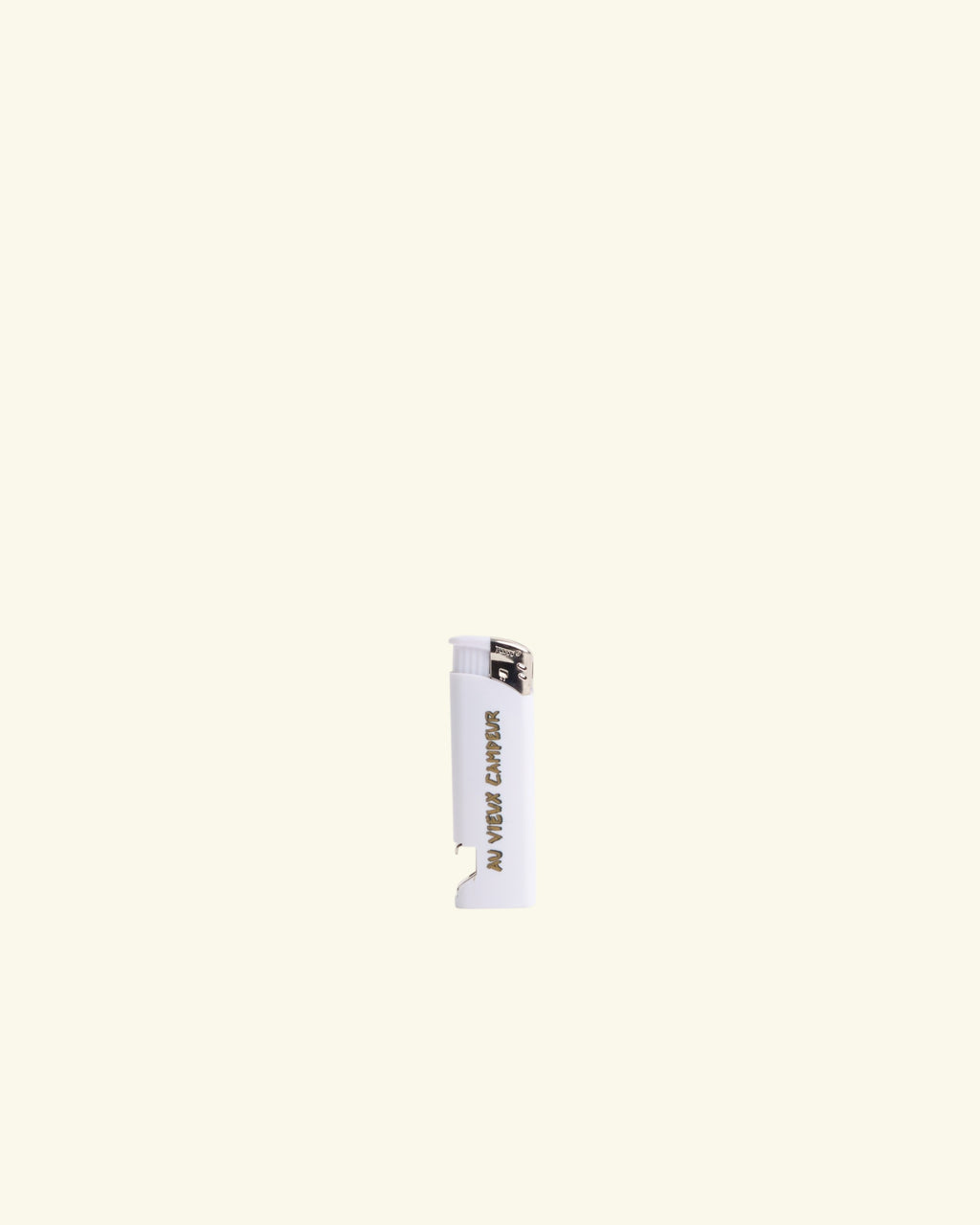 Briquet décapsuleur - Blanc