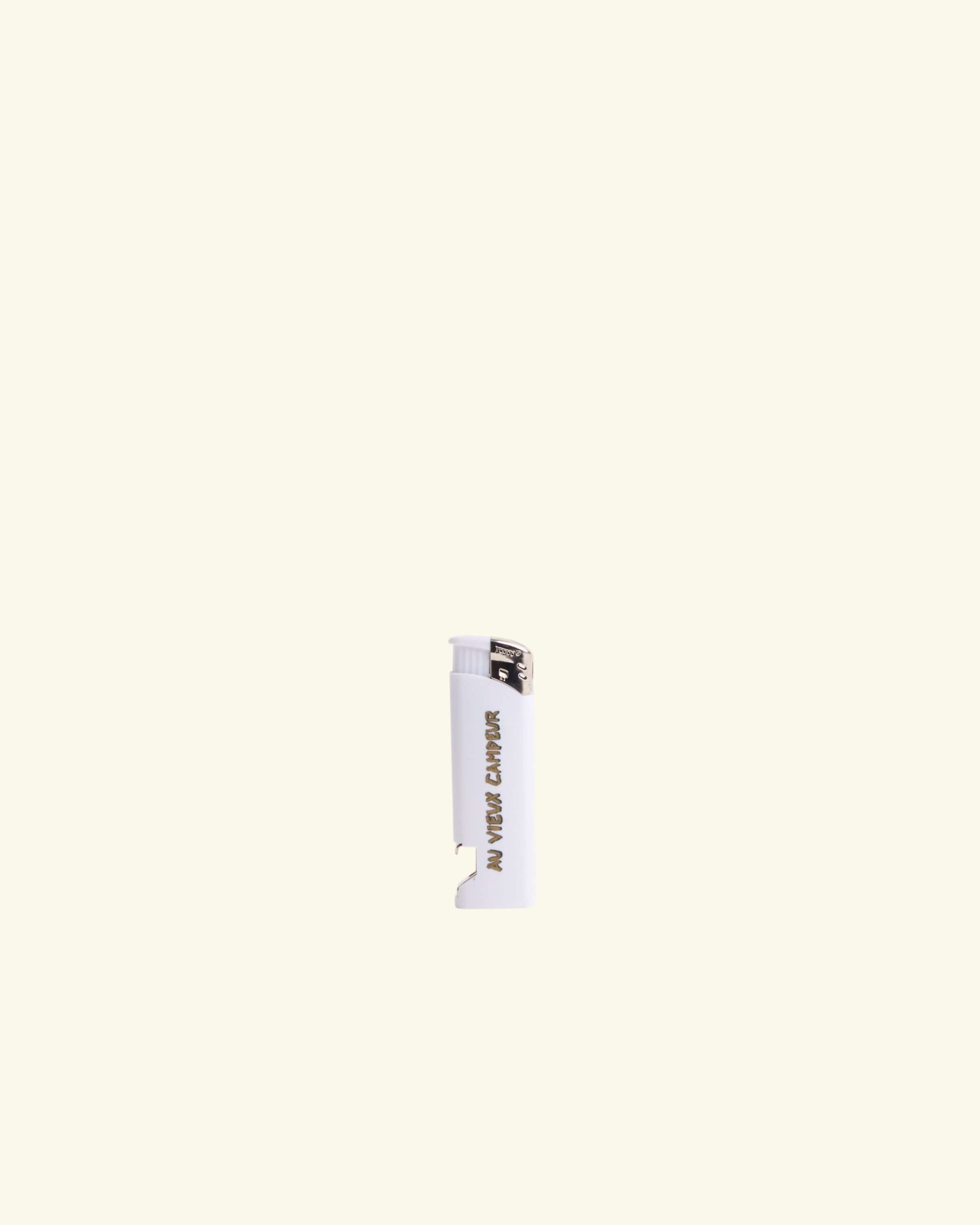 Briquet décapsuleur - Blanc