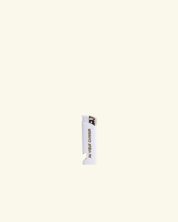 Briquet décapsuleur - Blanc