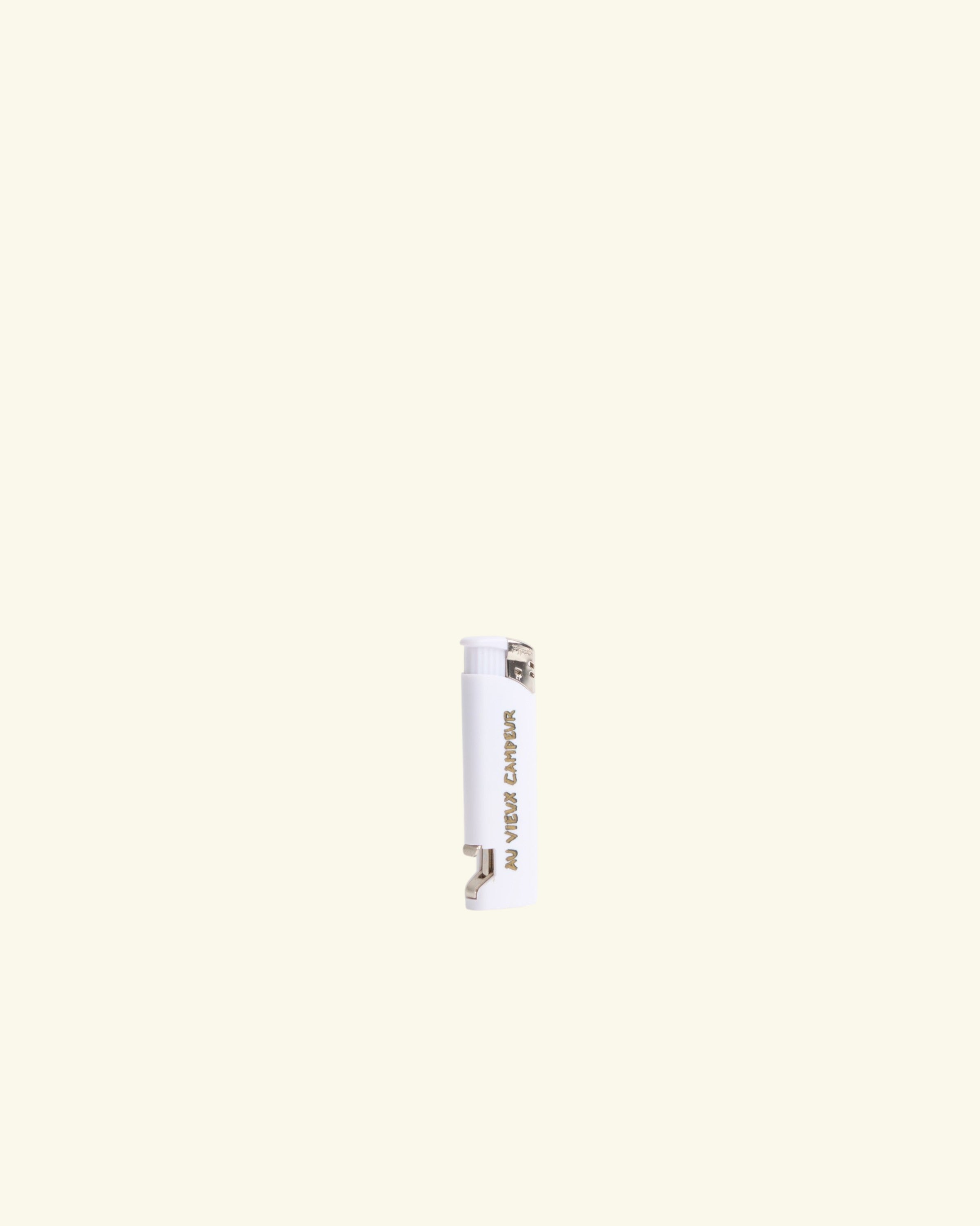 Briquet décapsuleur - Blanc