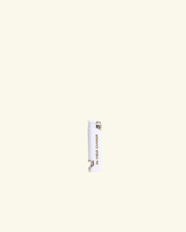 Briquet décapsuleur - Blanc