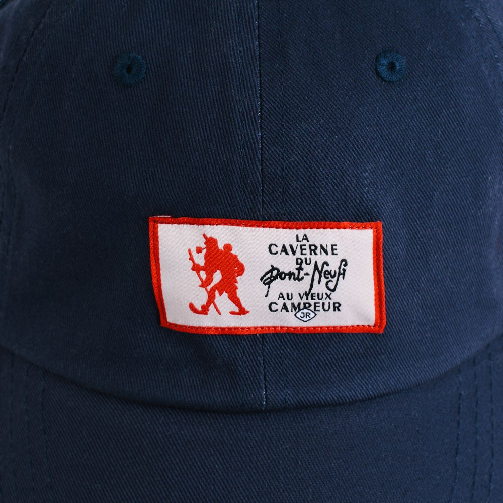 La Caverne du Pont-Neuf x Au Vieux Campeur - Casquette - Bleu Marine
