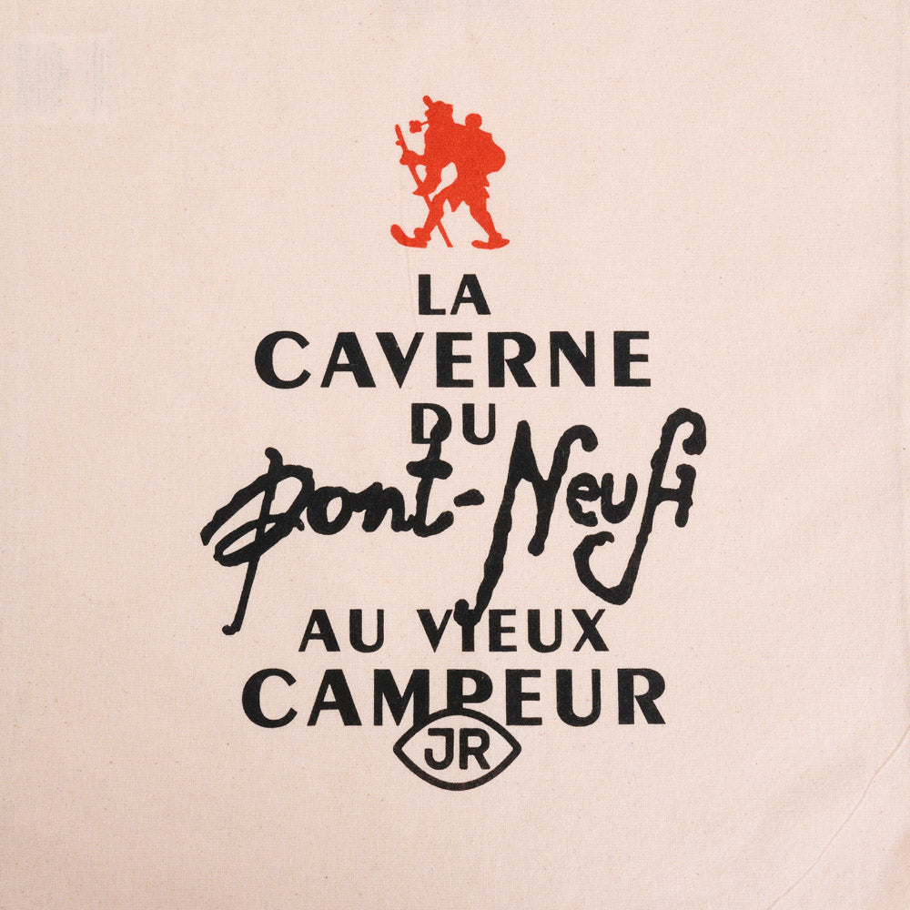 La Caverne du Pont-Neuf x Au Vieux Campeur - Tote Bag - Ecru