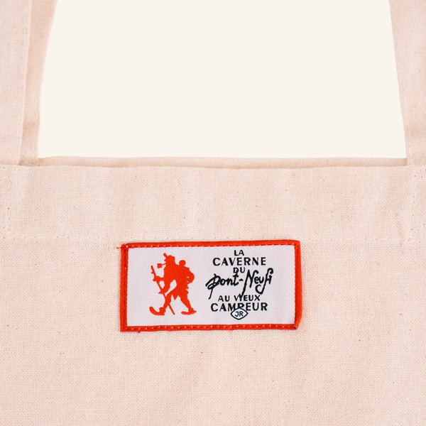 La Caverne du Pont-Neuf x Au Vieux Campeur - Tote Bag - Ecru
