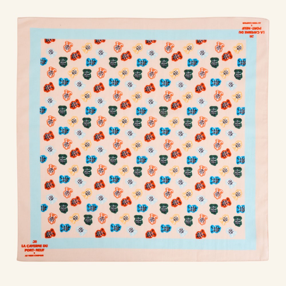 La Caverne du Pont-Neuf x Au Vieux Campeur - Bandana - Bleu