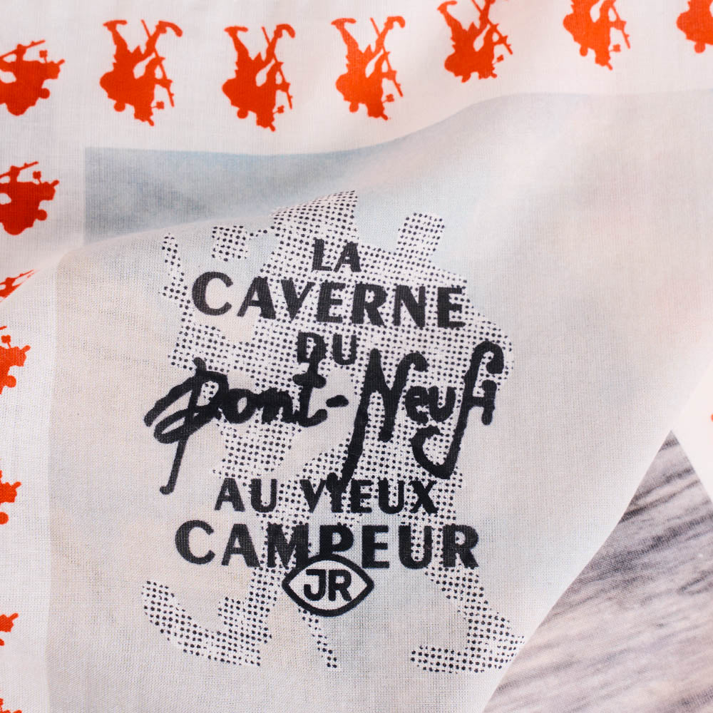 La Caverne du Pont-Neuf x Au Vieux Campeur - Bandana - Rouge