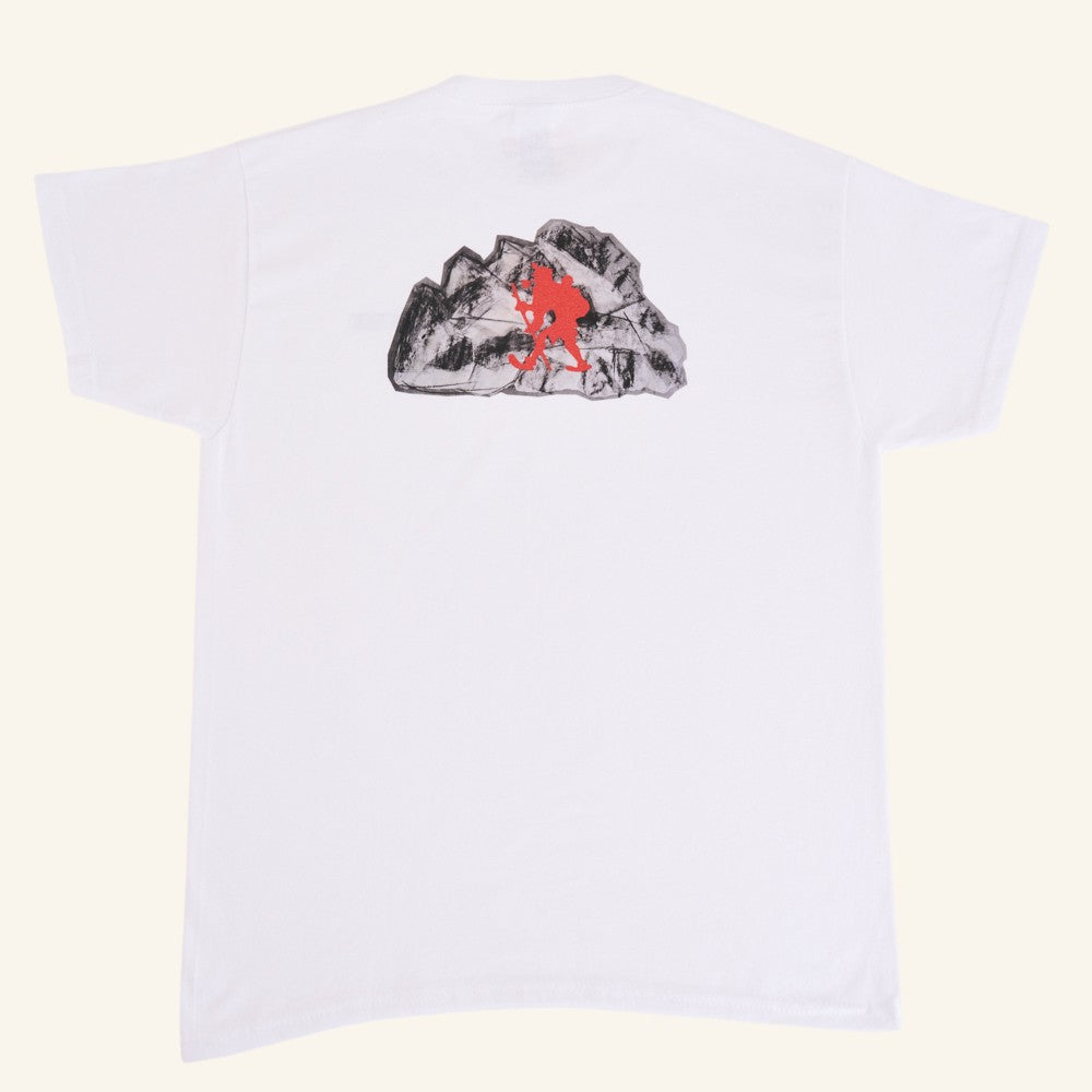 La Caverne du Pont-Neuf x Au Vieux Campeur - T-shirt Le Vieux Enfant - Blanc