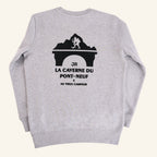 La Caverne du Pont-Neuf x Au Vieux Campeur - Children's Patch Sweatshirt - Light Gray