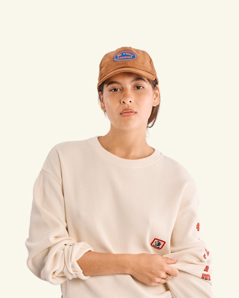 Raymond Velvet Cap - Camel