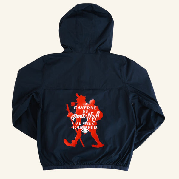 La Caverne du Pont-Neuf x Au Vieux Campeur - K-way Children's Jacket - Navy Blue