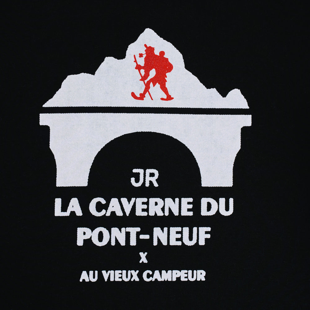 La Caverne du Pont-Neuf x Au Vieux Campeur - Sweat Patch - Noir