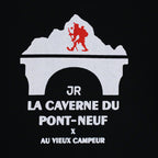 La Caverne du Pont-Neuf x Au Vieux Campeur - Sweat Patch - Noir