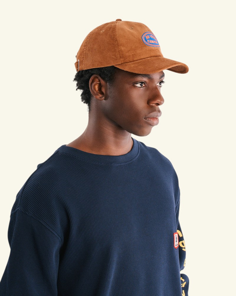 Raymond Velvet Cap - Camel
