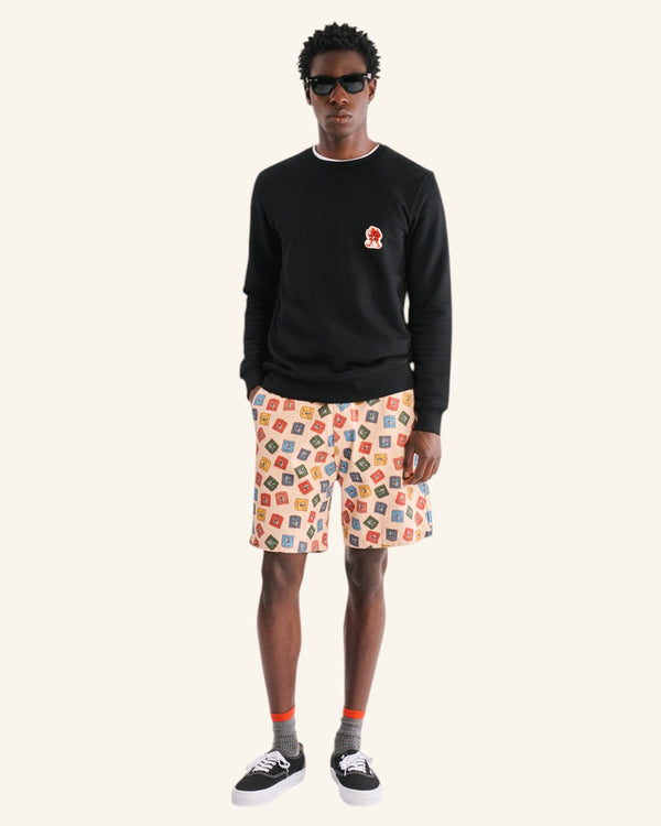 La Caverne du Pont-Neuf x Au Vieux Campeur - Sweat Patch - Noir