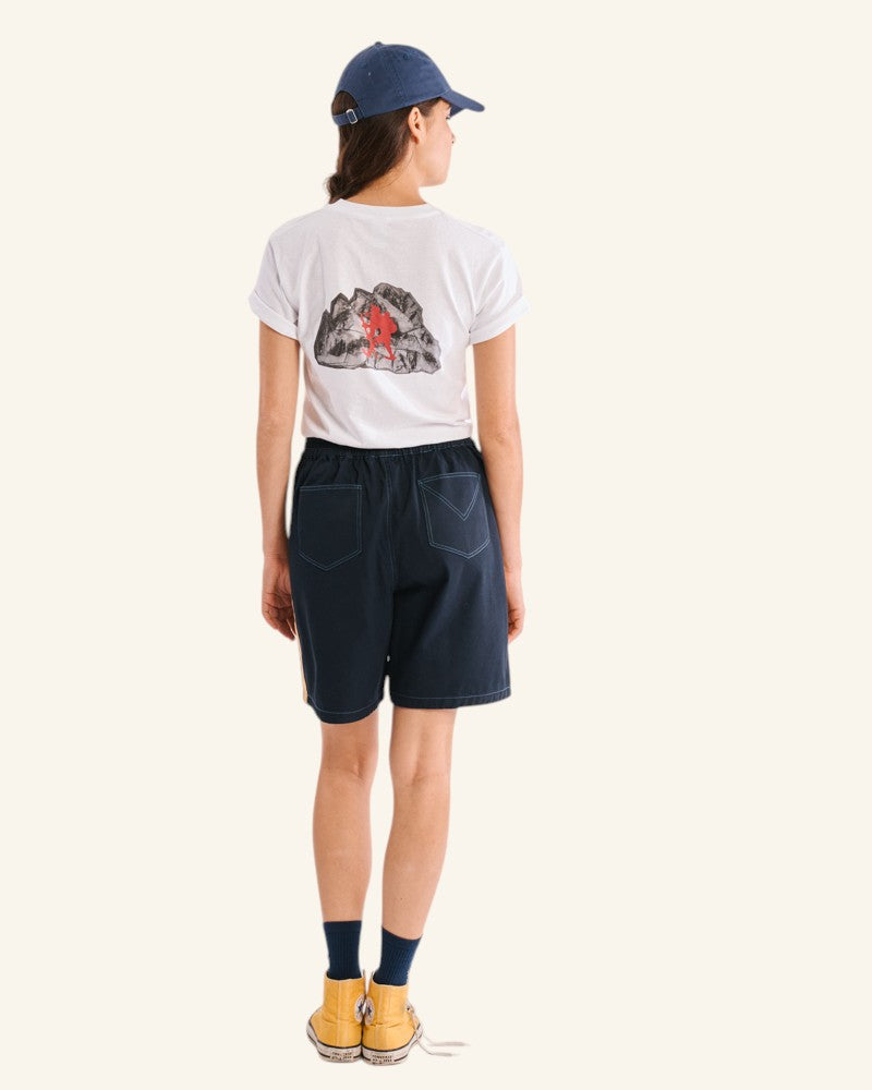 La Caverne du Pont-Neuf x Au Vieux Campeur - T-shirt Le Vieux - Blanc