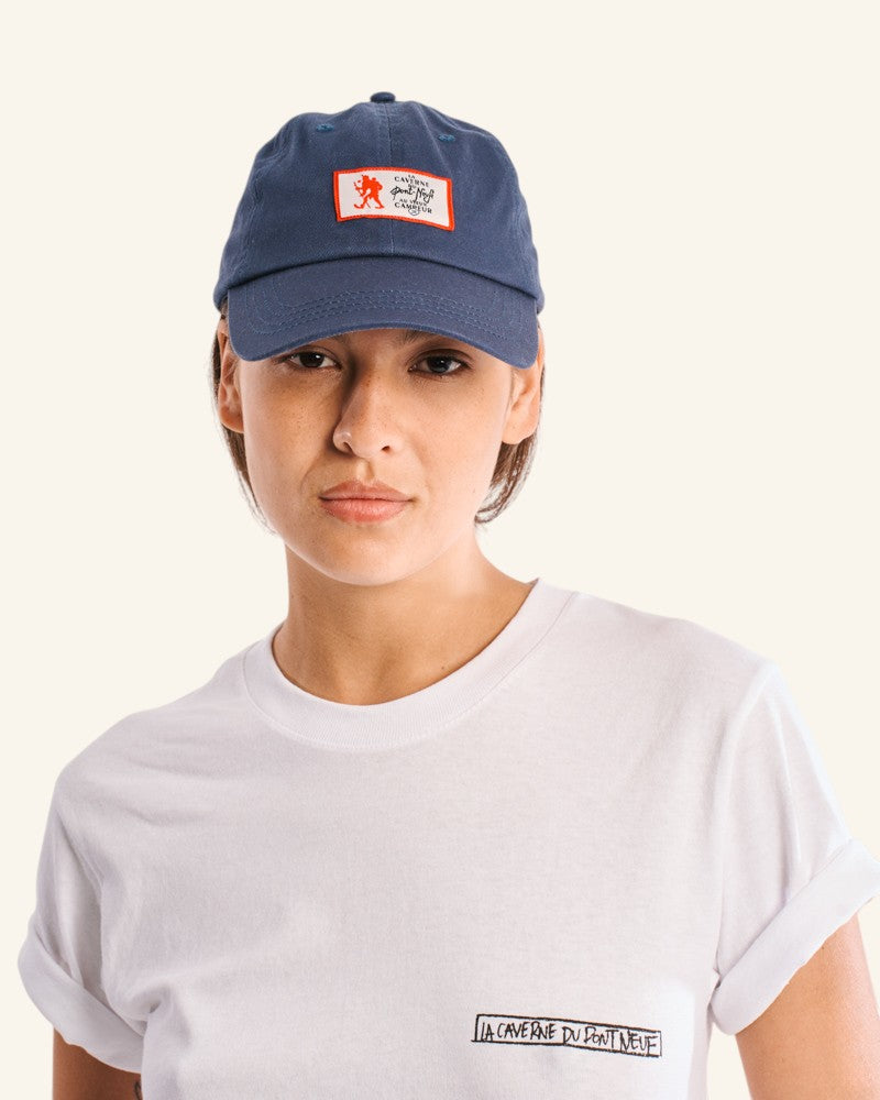 La Caverne du Pont-Neuf x Au Vieux Campeur - Casquette - Bleu Marine