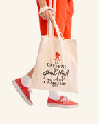La Caverne du Pont-Neuf x Au Vieux Campeur - Tote Bag - Ecru
