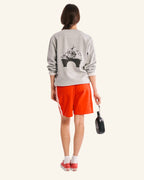 La Caverne du Pont-Neuf x Au Vieux Campeur - Sweat Patch - Gris Clair