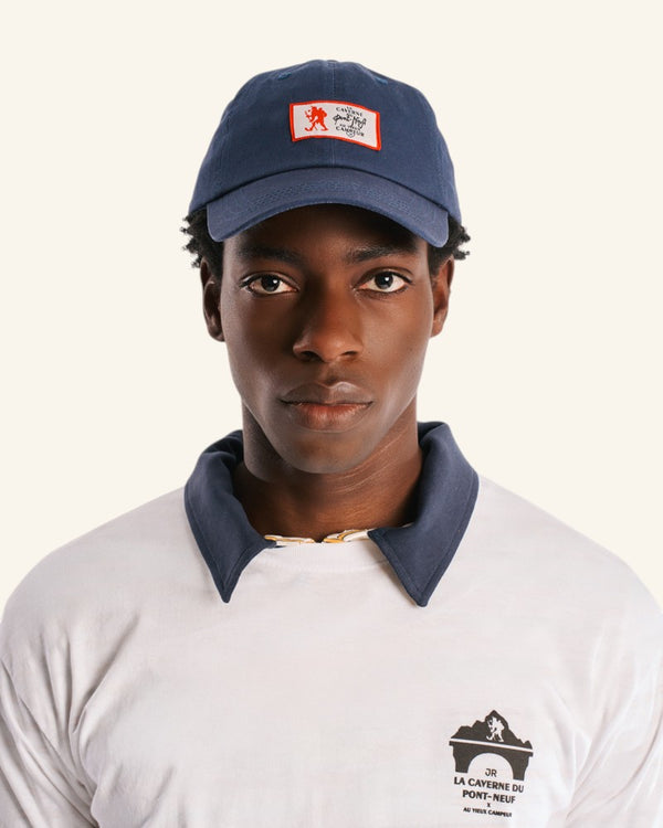 La Caverne du Pont-Neuf x Au Vieux Campeur - Casquette - Bleu Marine