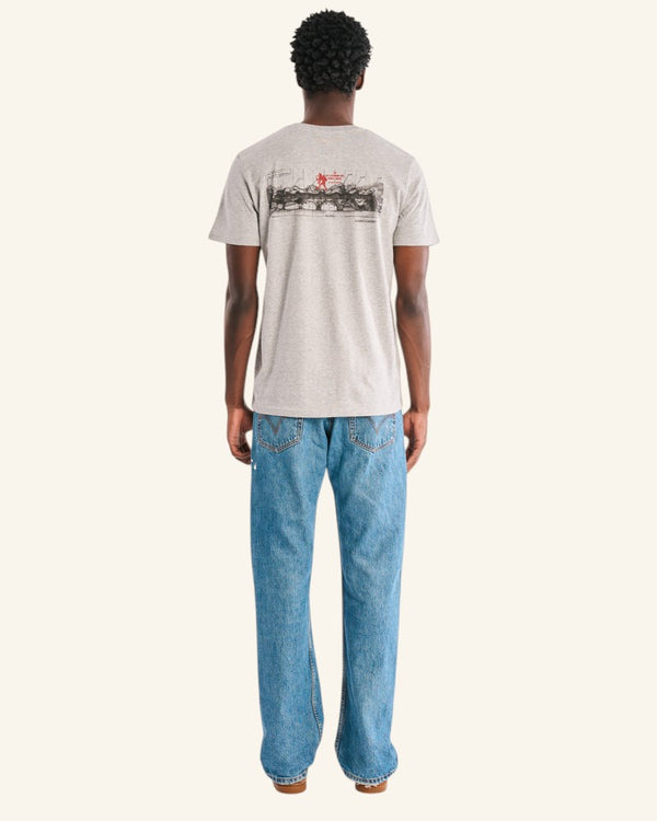 La Caverne du Pont-Neuf x Au Vieux Campeur - T-shirt - Gris Clair