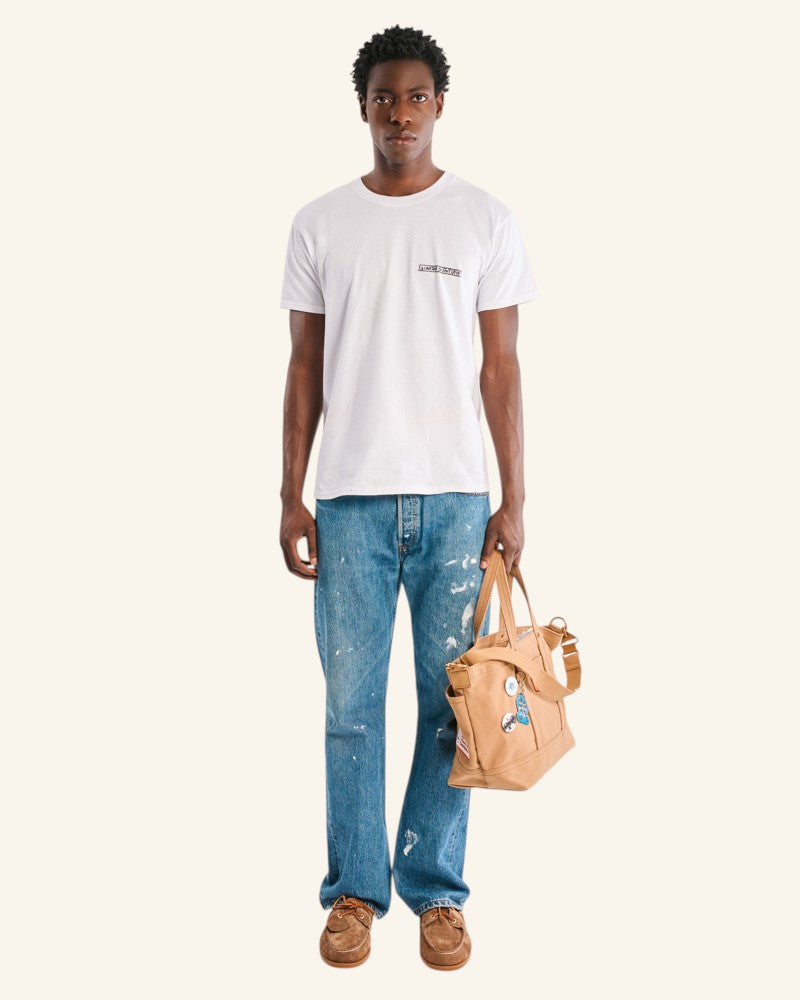 La Caverne du Pont-Neuf x Au Vieux Campeur - T-shirt Le Vieux - Blanc