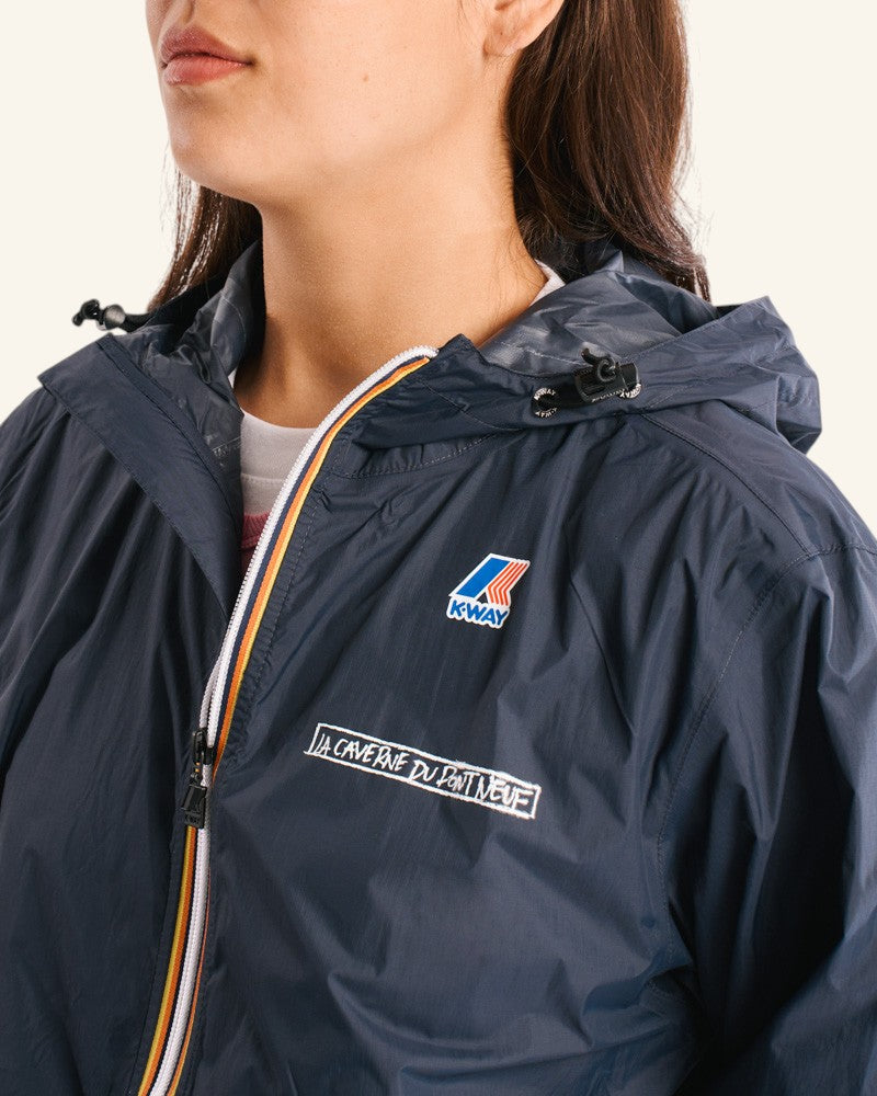 La Caverne du Pont-Neuf x Au Vieux Campeur - Veste K-way - Bleu Marine