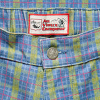 Pantalon à carreaux Edgar - Vert Rouge & Bleu
