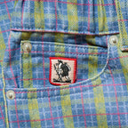 Pantalon à carreaux Edgar - Vert Rouge & Bleu