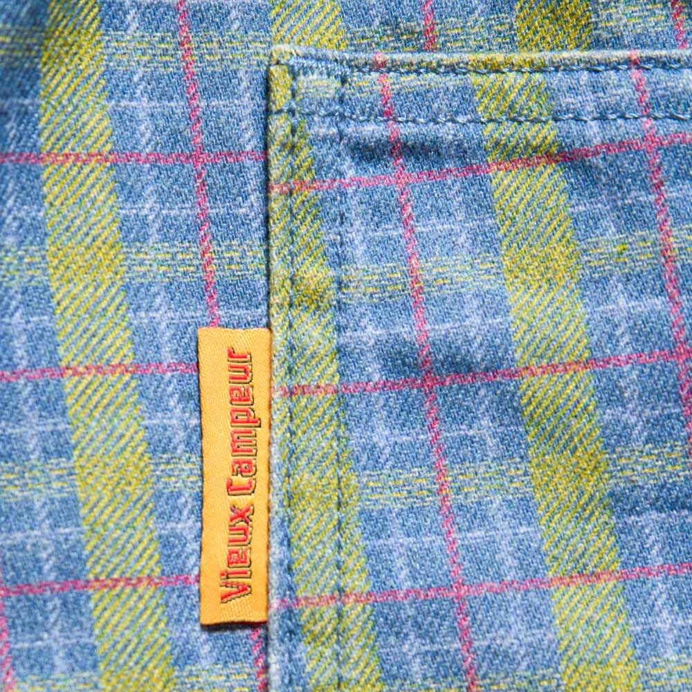 Pantalon à carreaux Edgar - Vert Rouge & Bleu