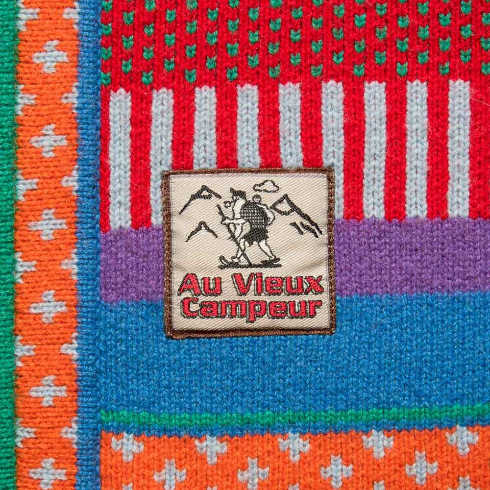 Nicole Cardigan - Blue & Red