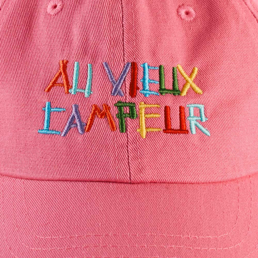 Casquette Kids Campeur - Rose