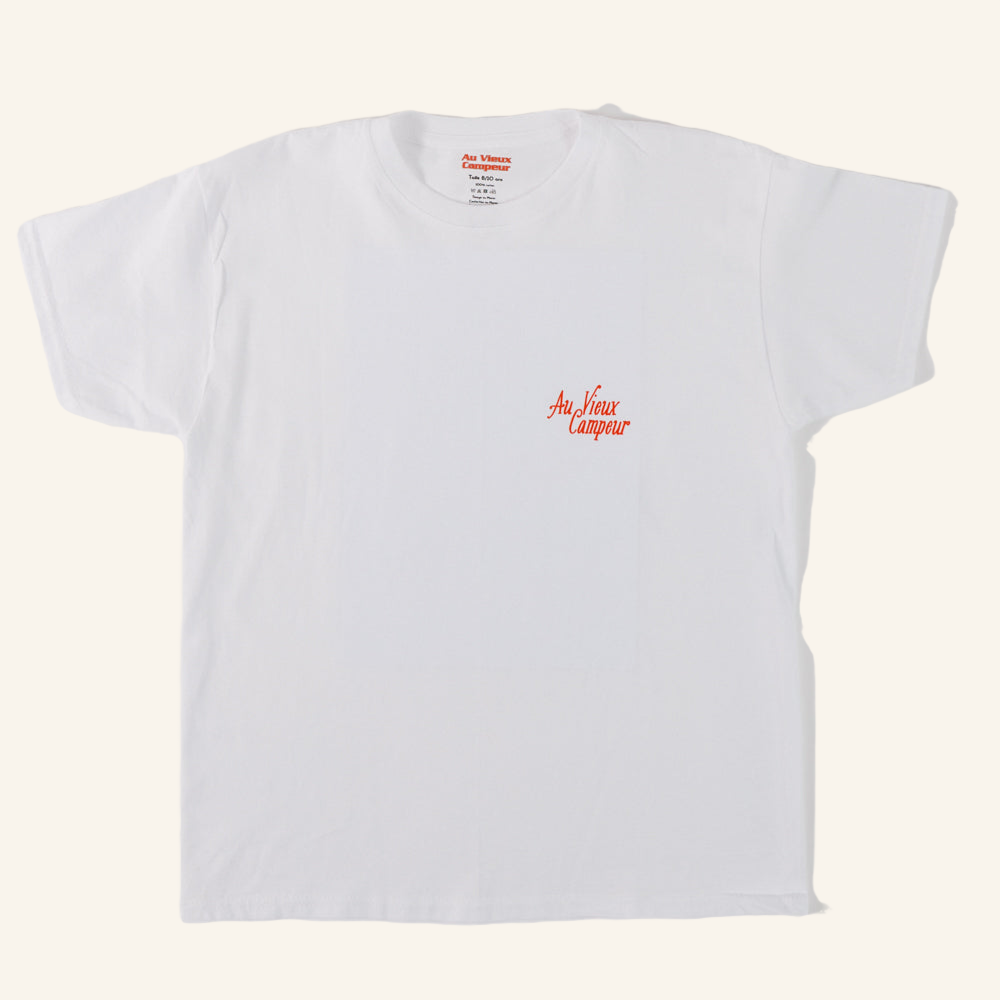 T-shirt Kids Montagne - Blanc