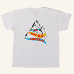 T-shirt Kids Montagne - Blanc