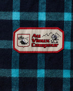 Chemise Elmer Flanelle - Marine & Turquoise