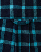 Chemise Elmer Flanelle - Marine & Turquoise