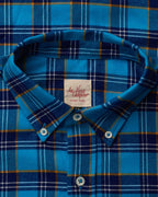 Chemise Elmer Flanelle - Marine & Bleu