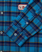 Chemise Elmer Flanelle - Marine & Bleu