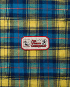 Chemise Elmer Flanelle - Bleu & Jaune