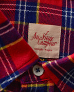 Chemise Elmer Flanelle - Rouge & Marine