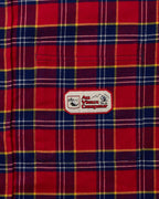 Chemise Elmer Flanelle - Rouge & Marine