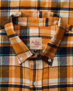 Chemise Elmer Flanelle - Jaune & Marine