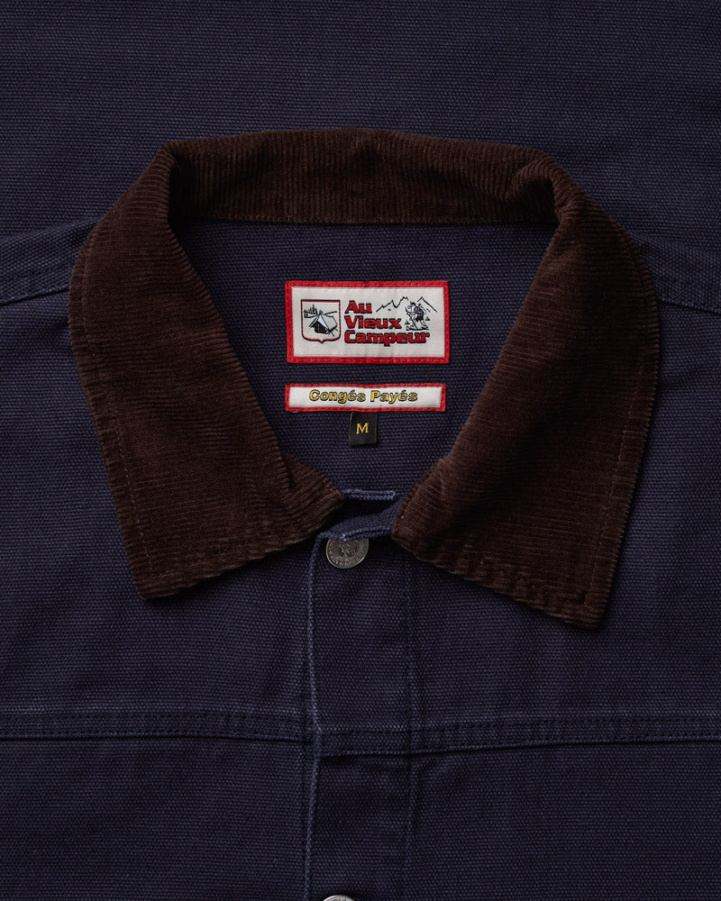 Veste Henri - Marine & Chocolat