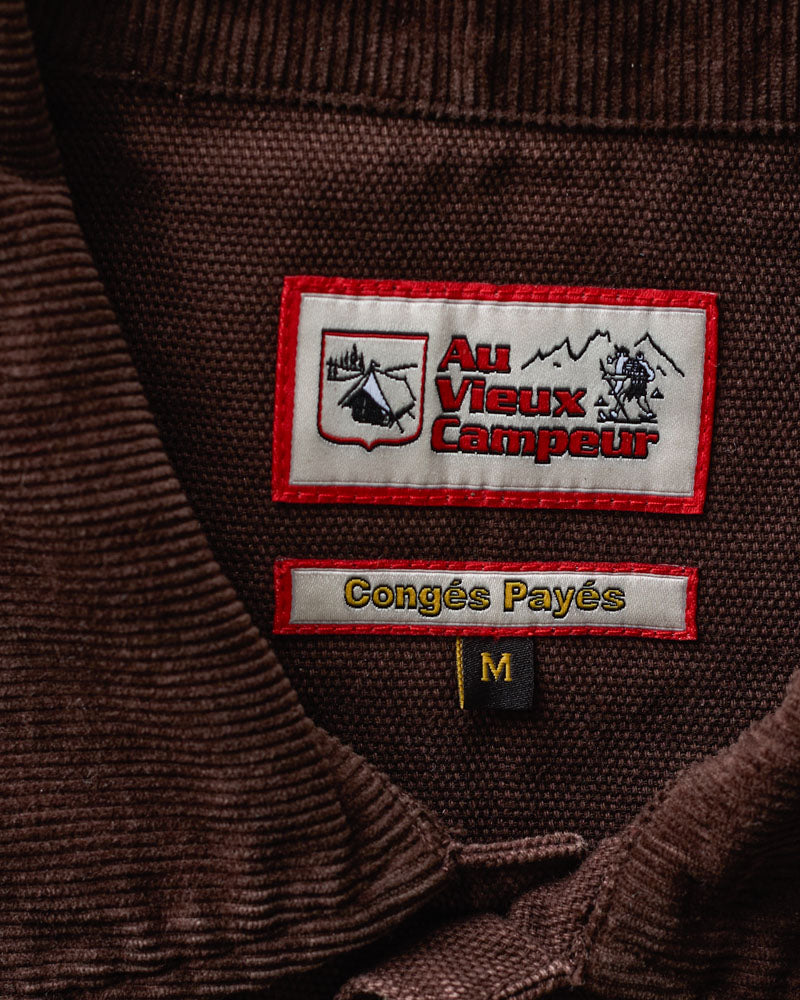 Veste Canva Henri - Chocolat